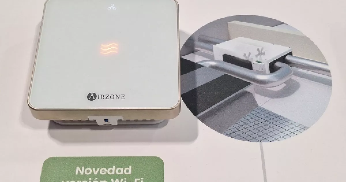 Airzone 9D22 AirQ Wi-Fi Indoor Air Quality Sensor | Cool and Comfort