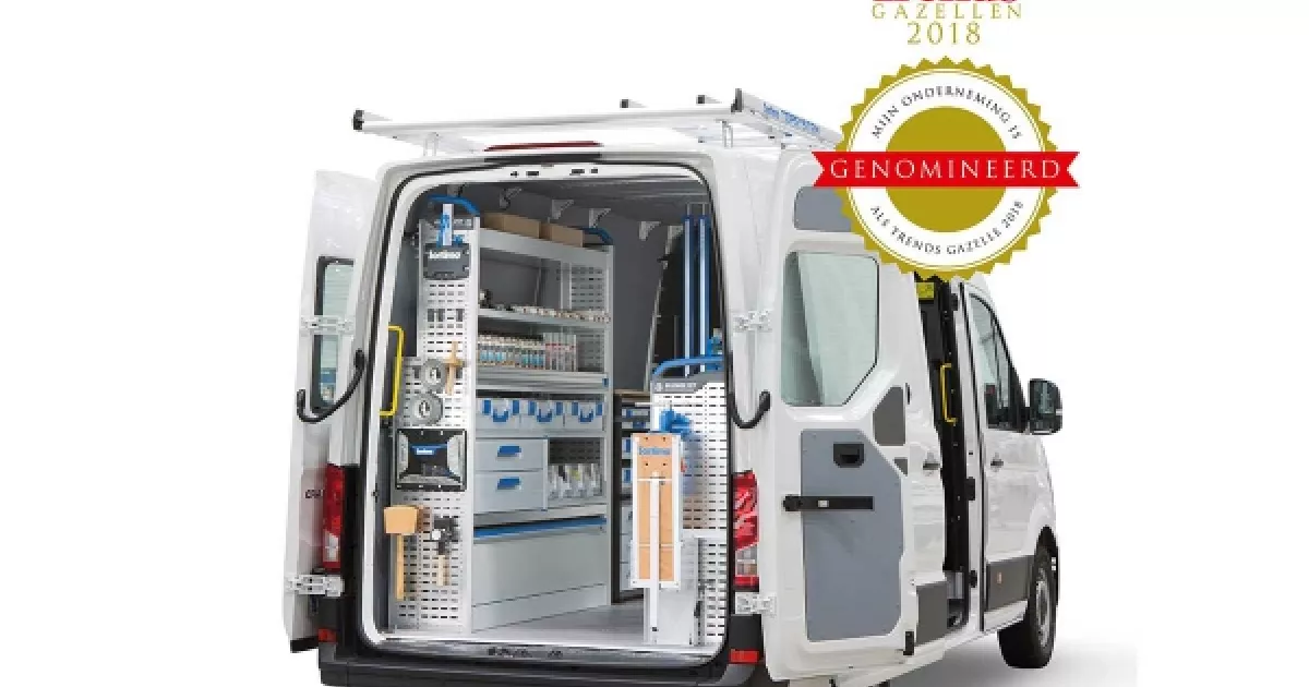 Open Grid Sortimo Sortimo genomineerd voor Trends Gazellen 2018 | Cool and Comfort